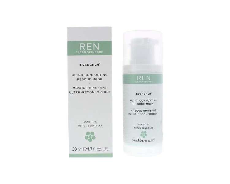 Ren Clean Skincare Ultra Comforting Rescue Mask - 50ml