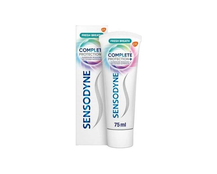 Sensodyne Complete Protection + Fresh Breath Toothpaste 75ml