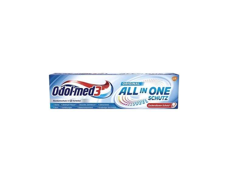 Odol-med3 All in One Original Toothpaste for Dental Care 75ml