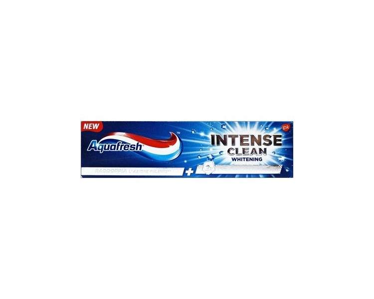 Aquafresh Intense Clean Whitening Toothpaste 75ml