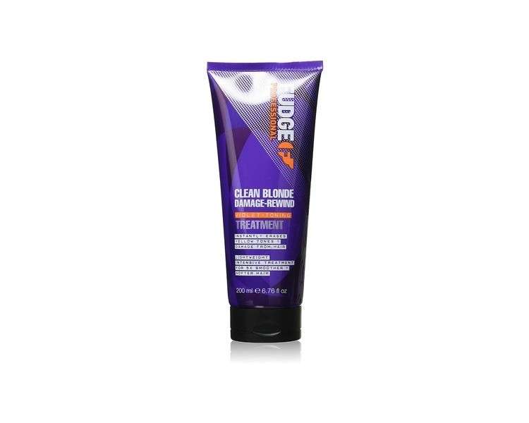 Fudge Professional Clean Blonde Damage Rewind Treatment 200ml Purple