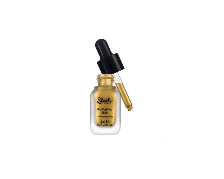 Sleek Makeup Highlighting Elixir Drippin' Bottles Gold 8ml