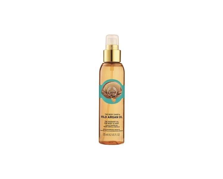 The Body Shop Wild Argan Oil Radiant Oil for Body and Hair 125ml