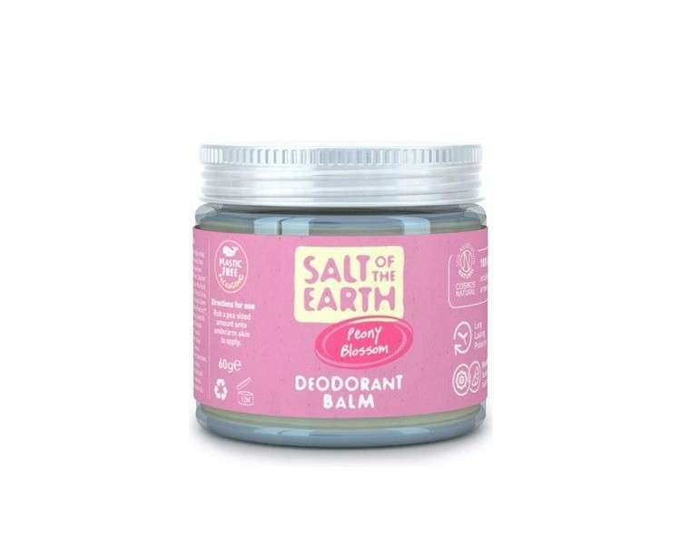 Salt of the Earth Natural Deodorant Balm Peony Blossom 60g