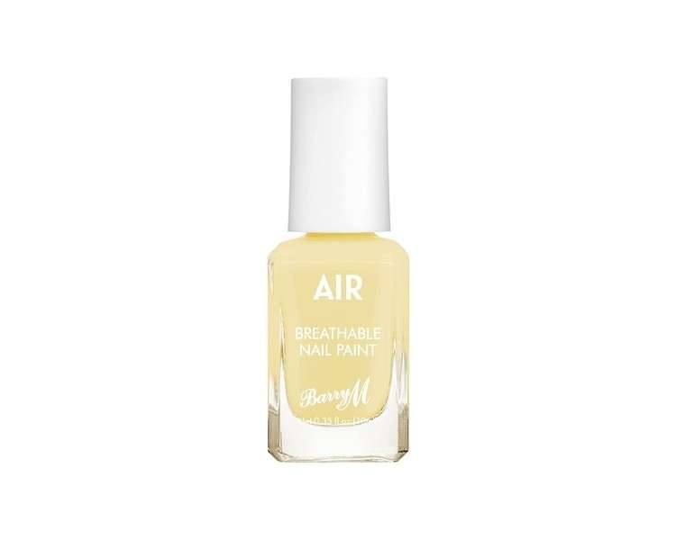 Barry M Air Breathable Nail Paint Pastel Yellow Sunshine 10ml