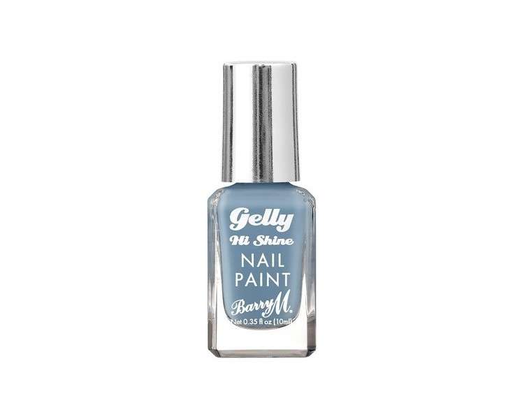 Barry M Cosmetics Gelly Nail Paint Bluebell  Blue 10ml