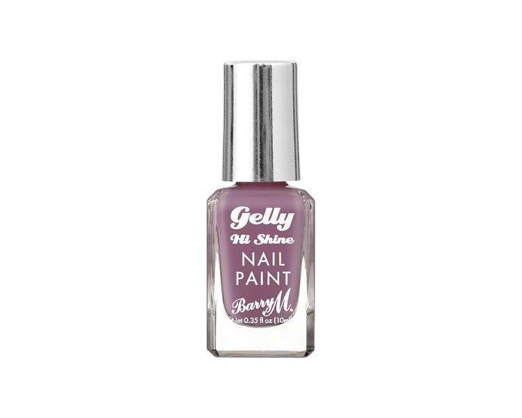 Barry M Cosmetics Gelly Nail Paint Hibiscus Purple 10ml