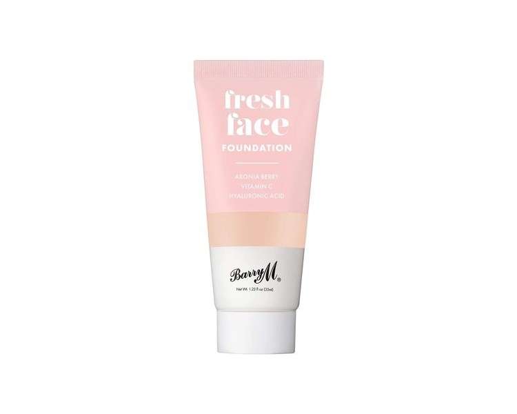 Barry M Cosmetics Fresh Face Lightweight Liquid Foundation Shade 4 35ml