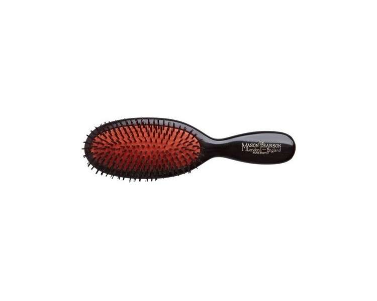 Mason Pearson B4 Pocket Bristle Brush Black