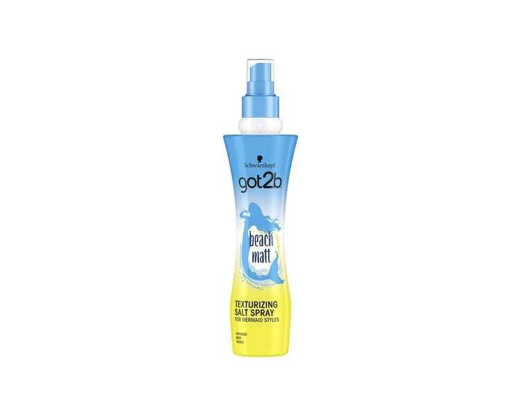 Schwarzkopf Got2b Beach Matt Texturising Salt Spray 200ml