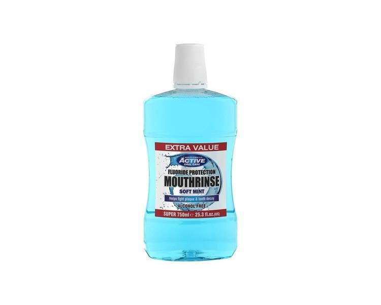 Active Mouthrinse Soft Mint 750ml
