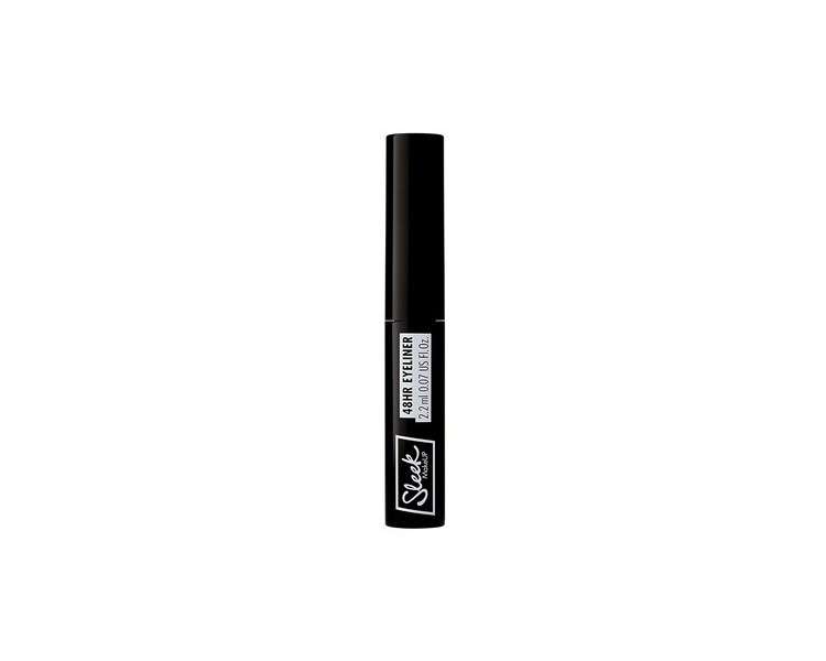 Sleek MakeUp 48HR Liquid Eyeliner Black 2ml