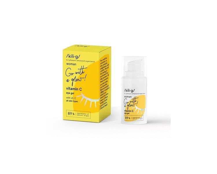 KILIG Vitamin C Eye Gel with Vitamin E 15ml