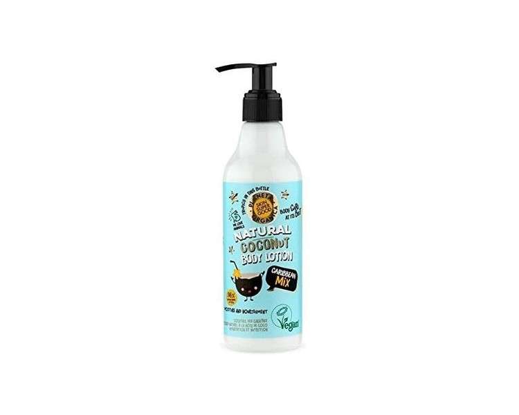 Planeta Organica Natural Coconut Body Lotion Caribbean Blend 250ml