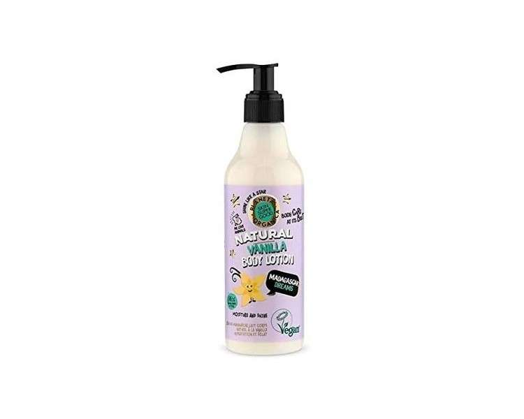 Planeta Organica Natural Vanilla Body Lotion Madagascar Dreams 250ml