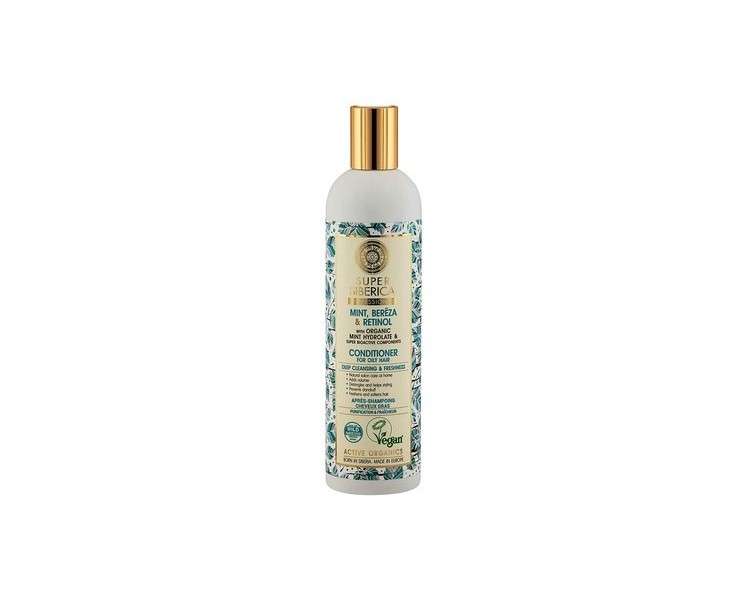 Natura Siberica Super Mint Bereza & Retinol Natural Conditioner 400ml