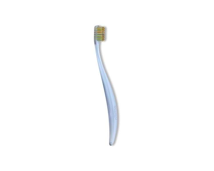 Promis Brush Sustainable Toothbrush with Soft 6750 Bristles and Ergonomic Handle - Rainbow