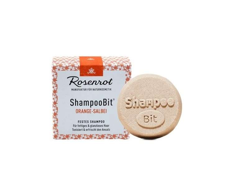 Rosenrot Solid ShampooBit® Orange-Sage 60g