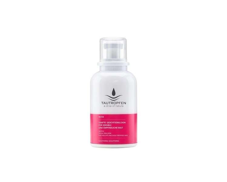 TAUTROPFEN Naturkosmetik Rose Gentle Face Emulsion for Sensitive Skin 50ml