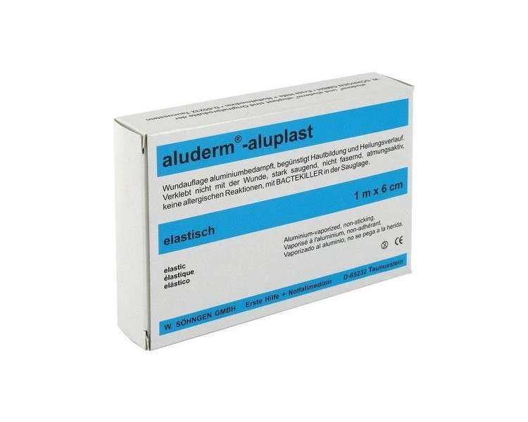 Aluderm Aluplast Elasticated Wound Dressing 1m x 6cm - 10cm Sections