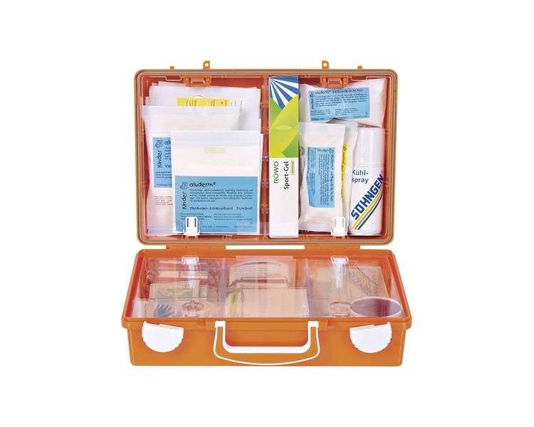 Söhngen 1856042 350106 School Sports First Aid Kit SN-CD 310x130x210 Orange