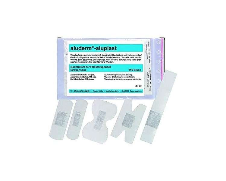 Söhngen Aluderm Plaster Dispenser Refill Pack Universal Size