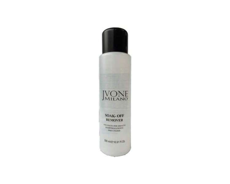 Jvone Milano Nail Polish Remover for Semi-Permanent Polish 500ml