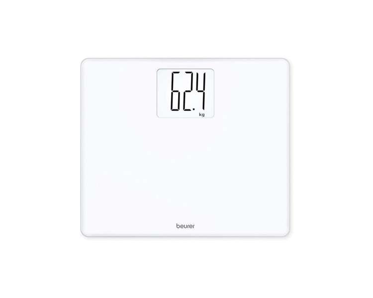 Beurer GS 340 XXL Digital Glass Scale with Large Backlit Display and 200kg Capacity