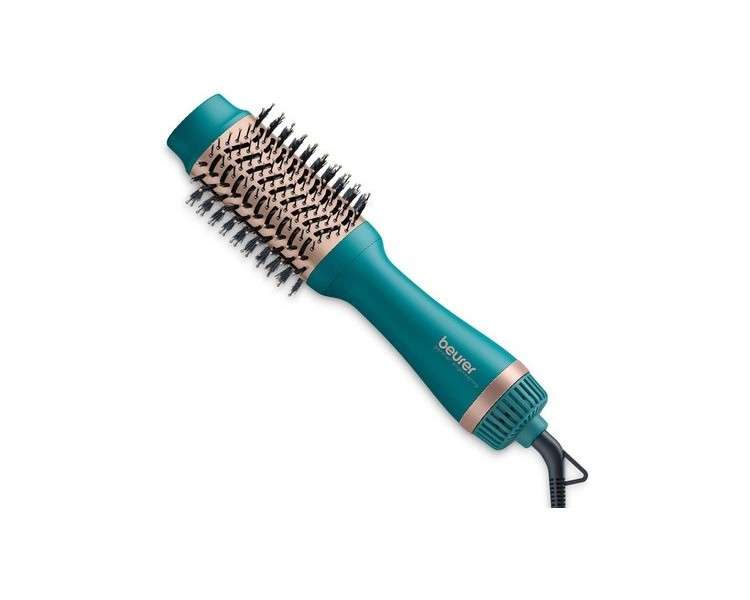 Beurer HC 45 Ocean Hot Air Brush with Ceramic-Keratin Coating and Ion Function Petrol