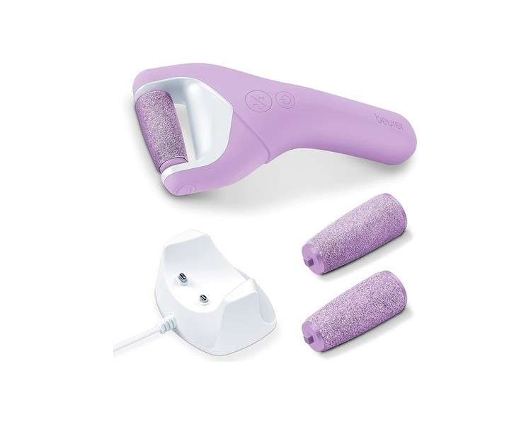 Beurer MP 59 Waterproof Electric Callus Remover with 2 Speeds for Wet and Dry Feet