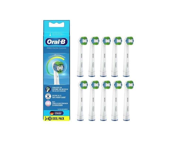 Oral-B Precision Clean Electric toothbrush attachments 10 pcs White