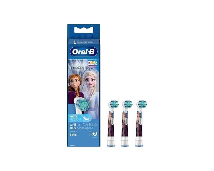 Oral-B Stages Power Frozen II 3-Pack Replacement Brush Heads