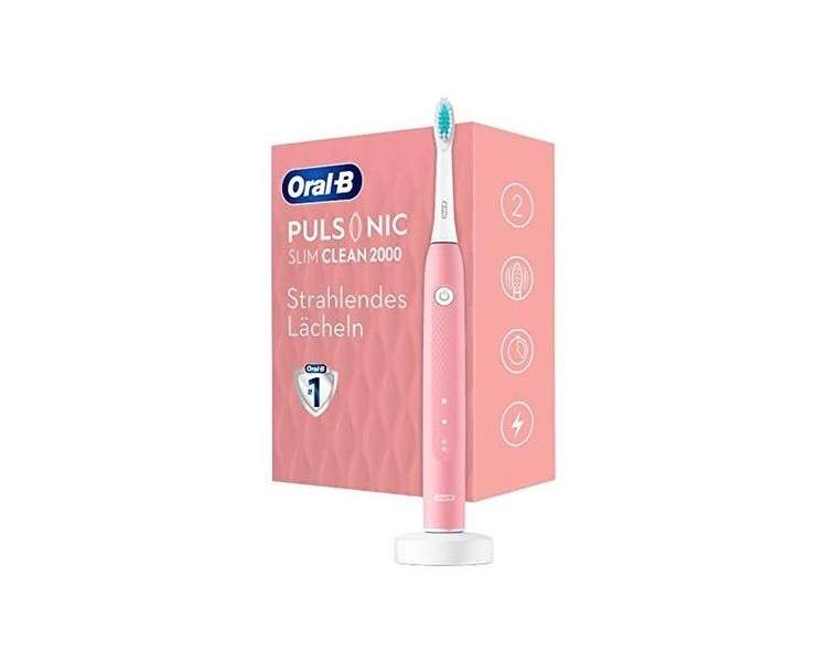 Oral-B Pulsonic Slim Clean 2000 Electric Toothbrush Pink