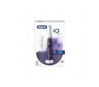 Oral-B iO Series 8 Electric Toothbrush with 6 Cleaning Modes and Magnetic Technology - Special Edition Violet Parametrine