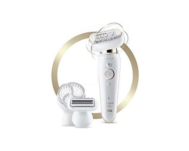 Braun Silk-épil 9 Flex 9030 Epilator White/Gold