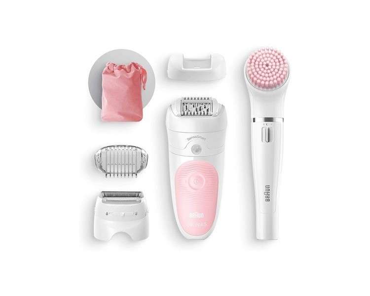 Braun Silk-Epil 5 Beauty Set - 4 in 1 Cordless Epilator