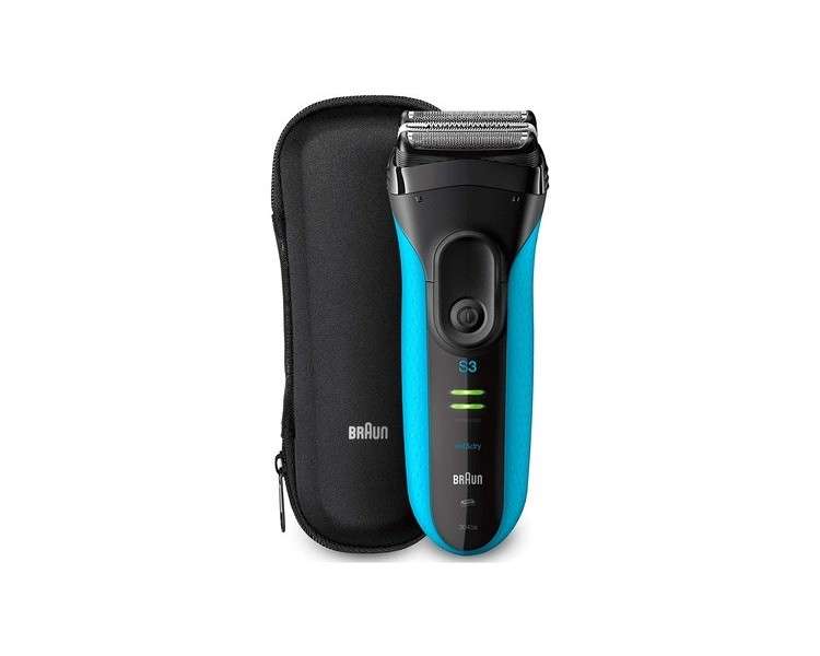 Braun Series 3 ProSkin 3045s Foil shaver Trimmer Black, Blue