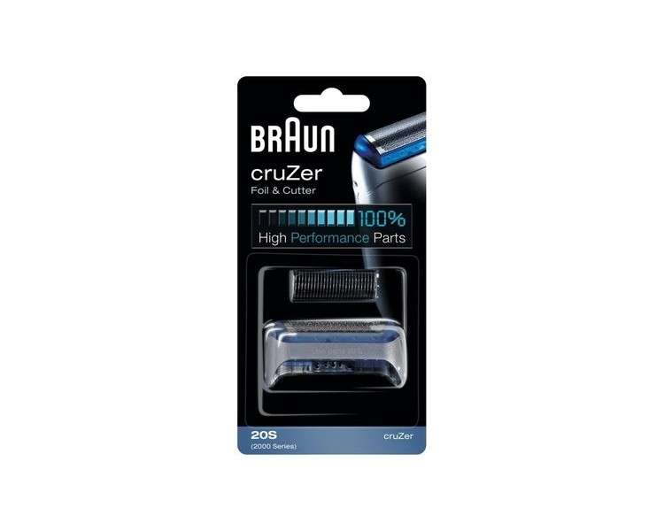 Braun 20s Electric Shaver Foil and Cutter