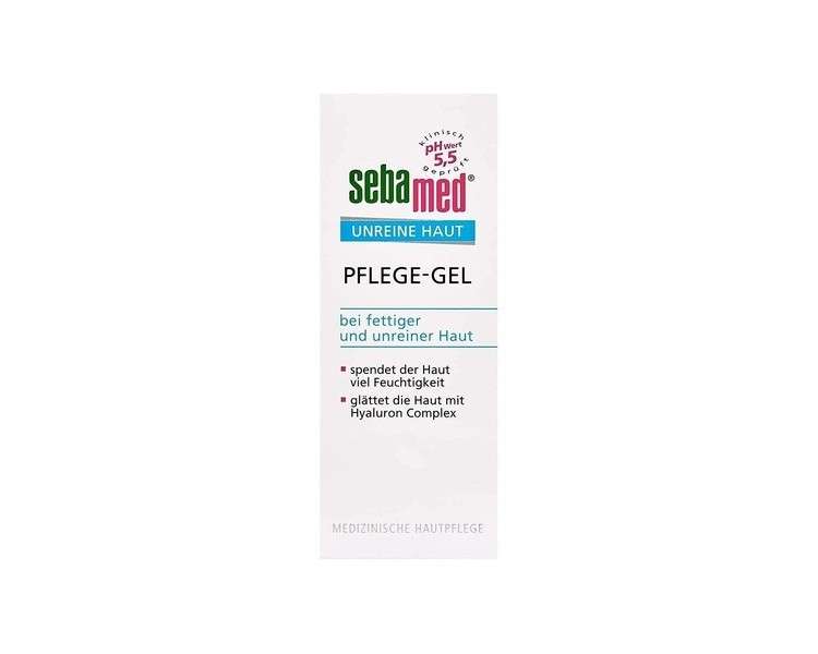 Sebamed Clear Face Care Gel with Hyaluron Complex 50ml