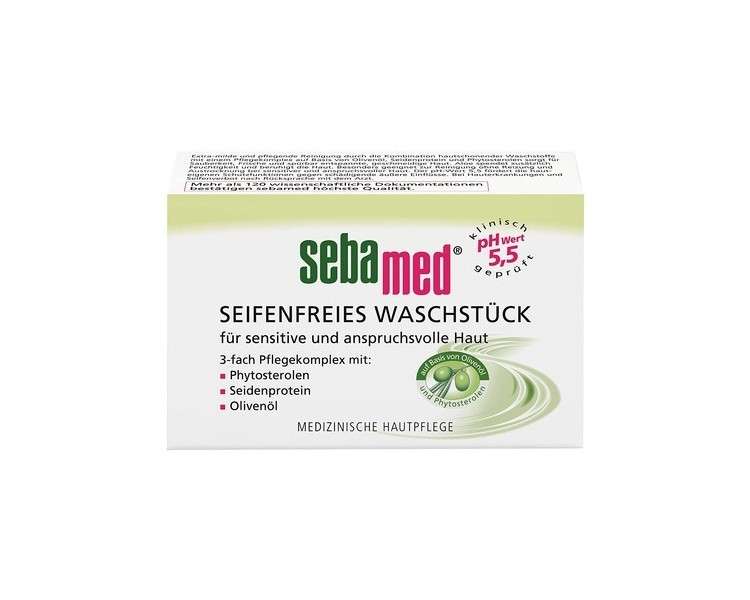 Sebamed Olive Soap-Free Cleansing Bar 150g