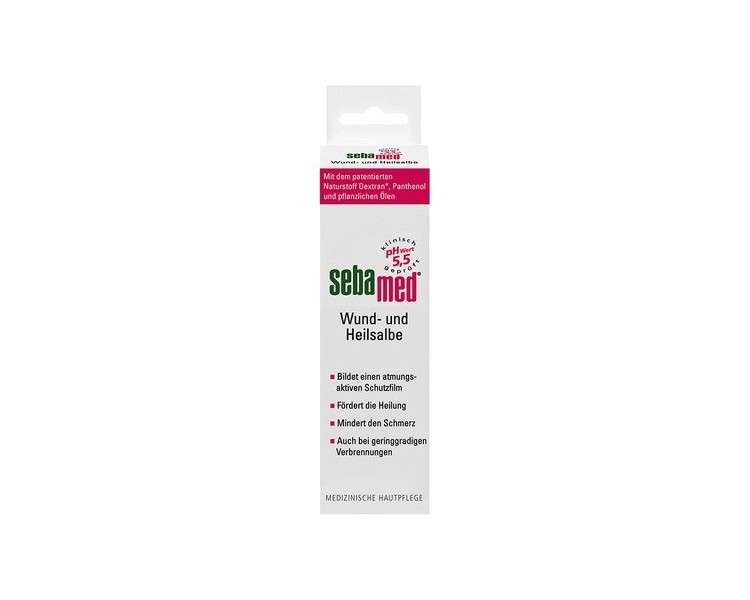 Sebamed Wound and Healing Ointment with Unique 3-Component System 50ml