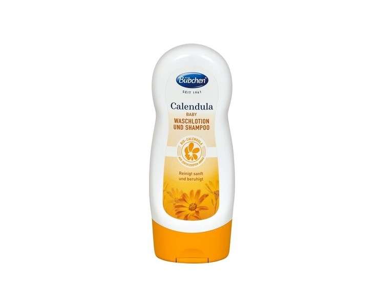 Bübchen Calendula Wash Lotion and Shampoo 230ml