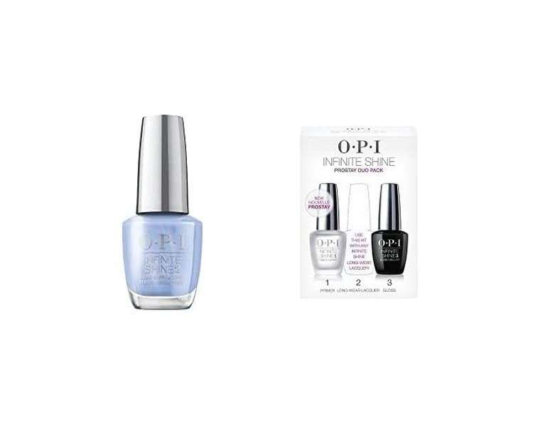 OPI Xbox Collection Infinite Shine Long-Wear Nail Polish Can't CTRL Me with Base Coat Primer and Top Coat