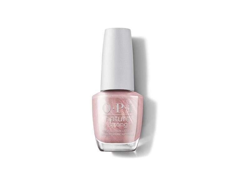 Opi Nature Strong Nail Polish - Intentions Are Rose Gold 15ml