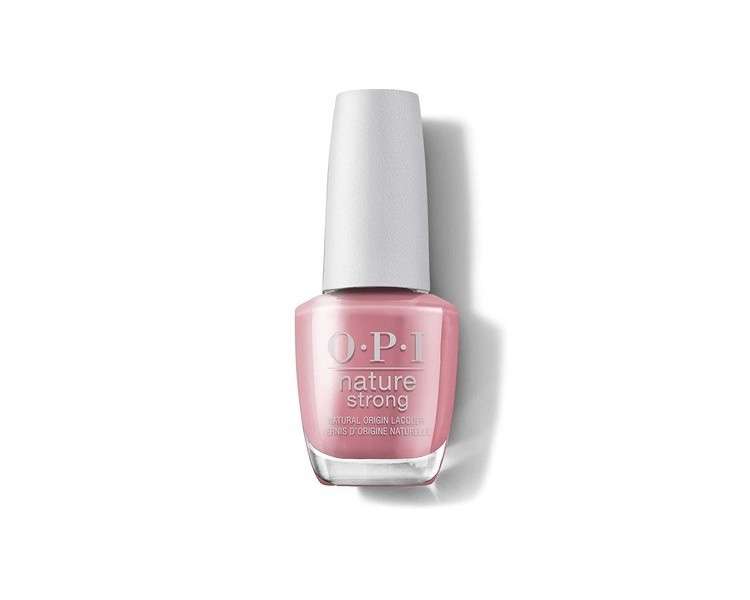 OPI Nature Strong Nail Polish For What It's Earth - Long-Lasting Vegan Formula with Natural Ingredients - Pink