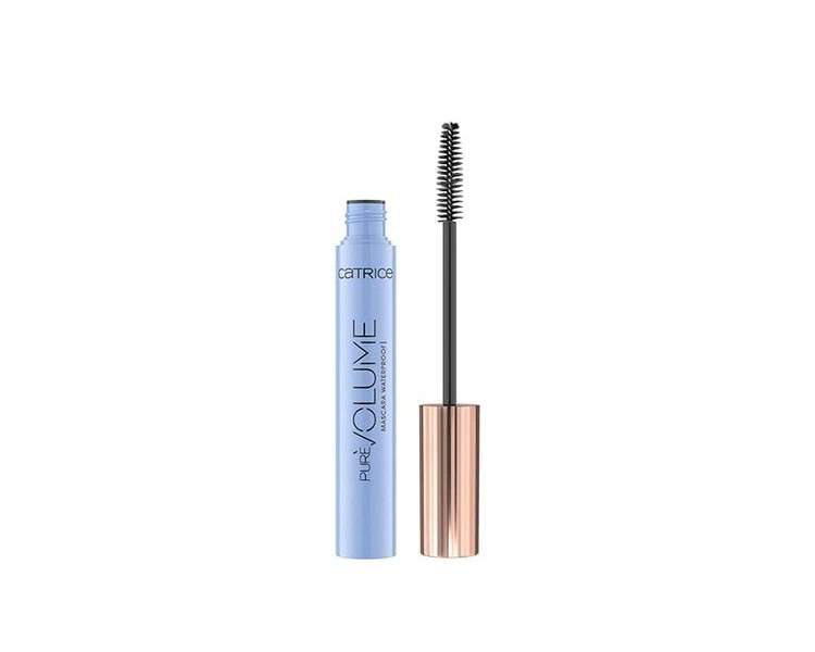 Catrice Pure Volume Waterproof Mascara 010 Black Volumizing with Oils and Smudge-Proof - 10ml