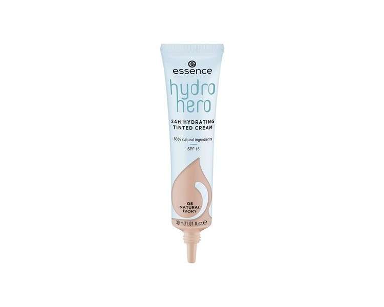 Essence Hydro Hero 24H Hydrating Tinted Cream 05 Natural Ivory 30ml