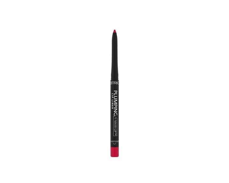 Catrice Plumping Lip Liner Lip Pencil Nr. 120 Stay Powerful Red 0.35g - Vegan and Waterproof