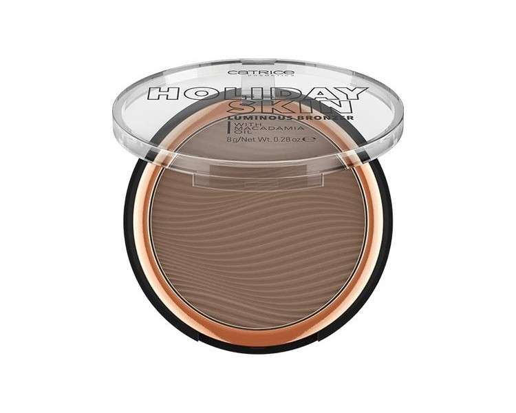 Catrice Holiday Skin Luminous Bronzer Bronzing Powder 020 Off To The Island 8g