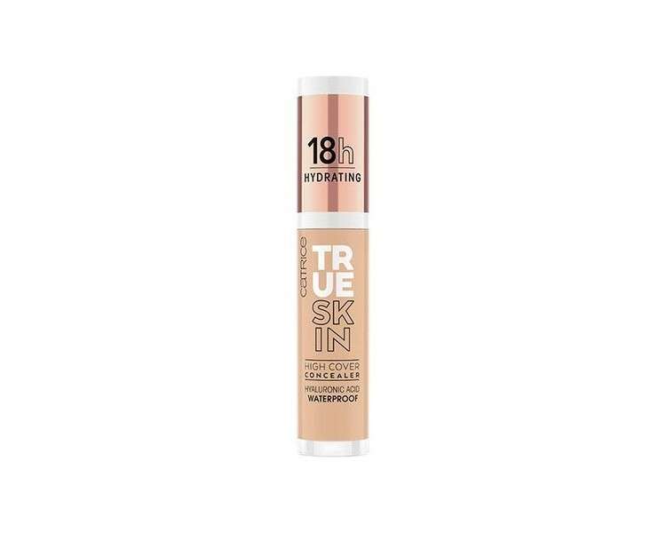 Catrice True Skin High Cover Concealer 032 Neutral Biscuit Anti-Pimple Softening Long-Lasting Mattifying Matte Natural Vegan Oil-Free Waterproof 4.5ml